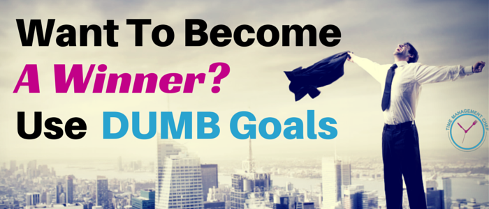 Want To Become A Winner? Use The DUMB Goals System