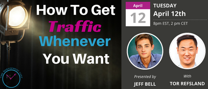 How To Get Traffic Whenever You Want